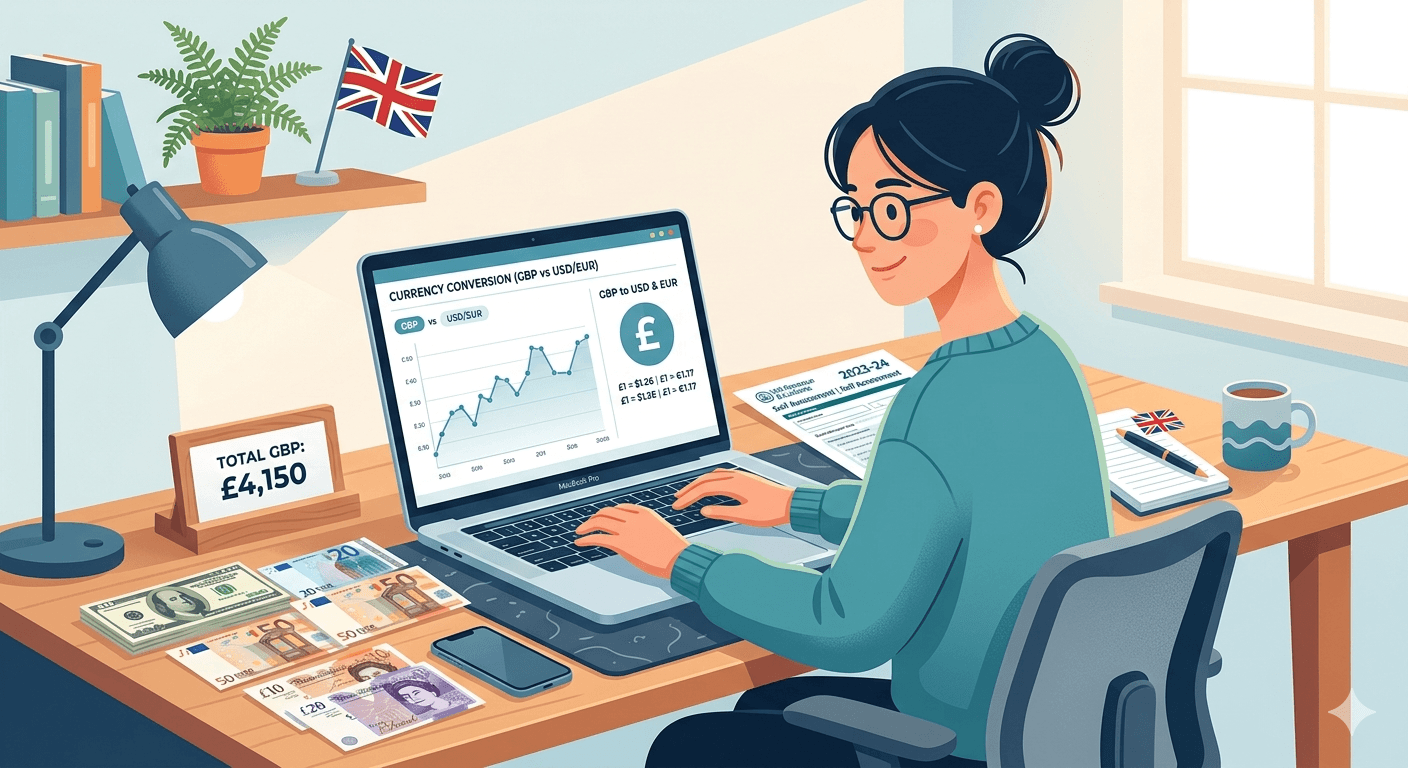 How to Report Foreign Currency Income to HMRC as a UK Freelancer